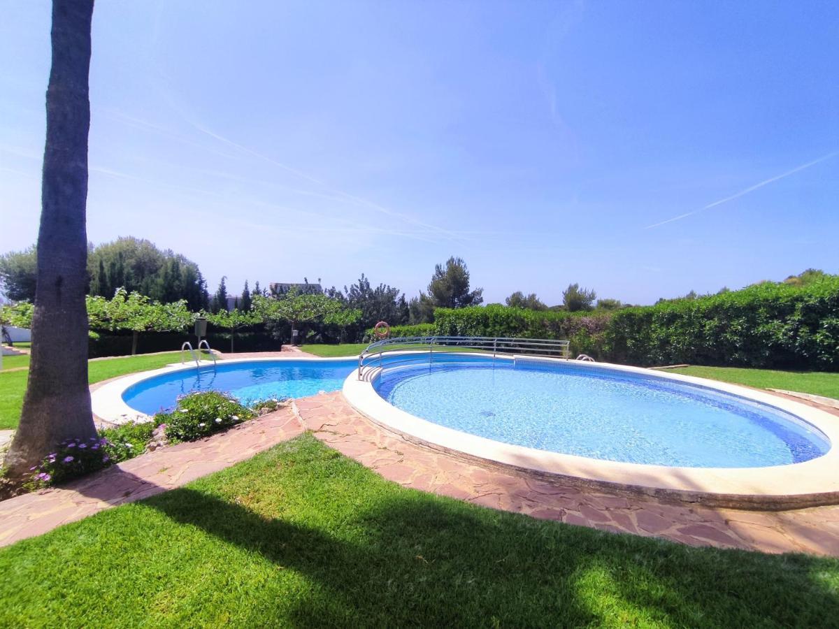 Terraza Con Vistas Espectaculares - Haciendas Albert Villas Alcossebre Bagian luar foto