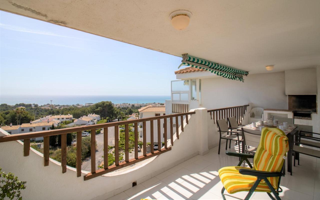 Terraza Con Vistas Espectaculares - Haciendas Albert Villas Alcossebre Bagian luar foto