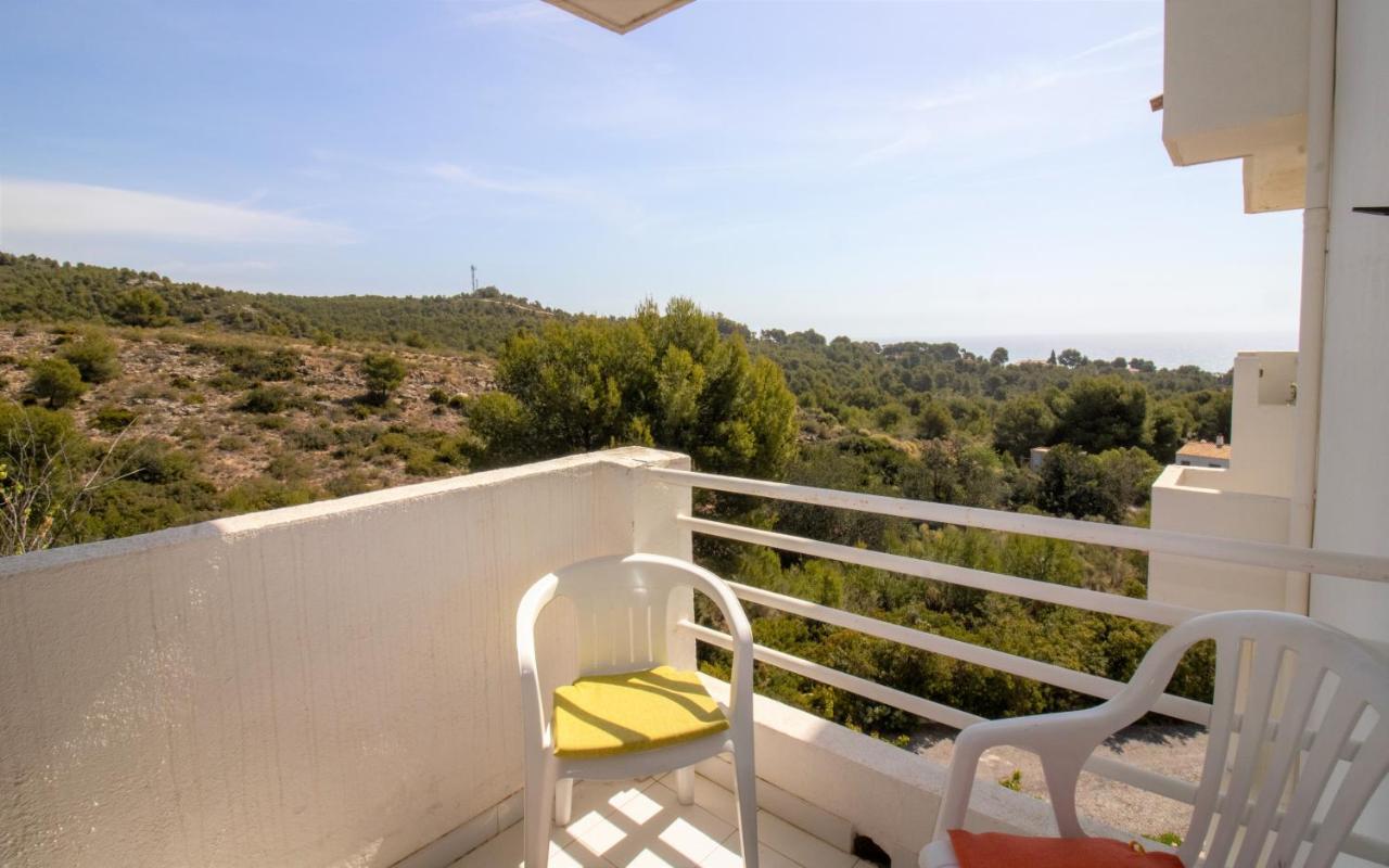 Terraza Con Vistas Espectaculares - Haciendas Albert Villas Alcossebre Bagian luar foto