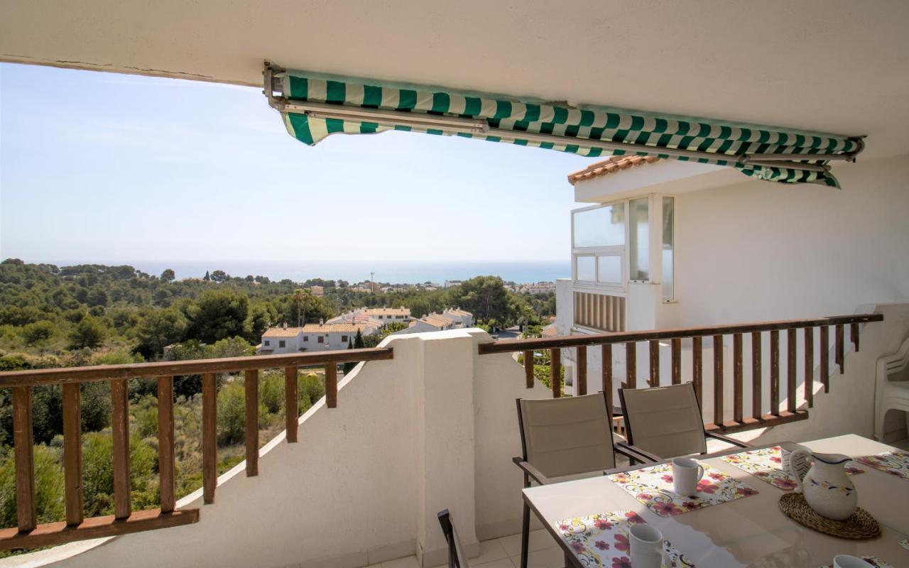 Terraza Con Vistas Espectaculares - Haciendas Albert Villas Alcossebre Bagian luar foto
