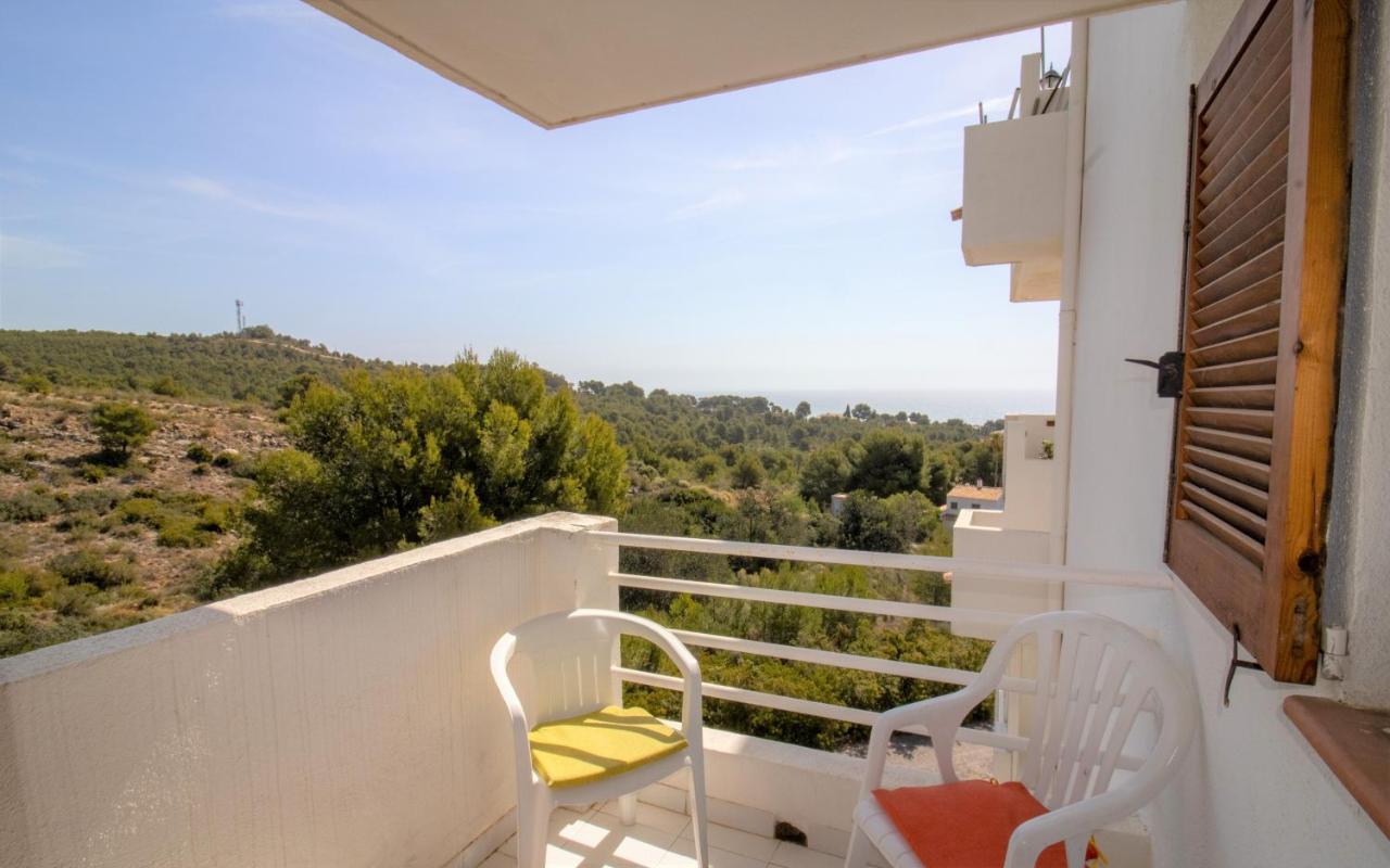 Terraza Con Vistas Espectaculares - Haciendas Albert Villas Alcossebre Bagian luar foto